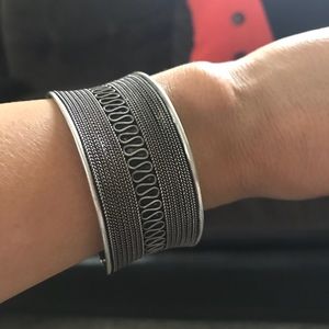 Authentic silver morroccan bracelet